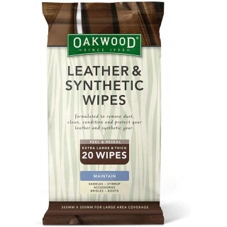 Oakwood leather & syntetic wipes