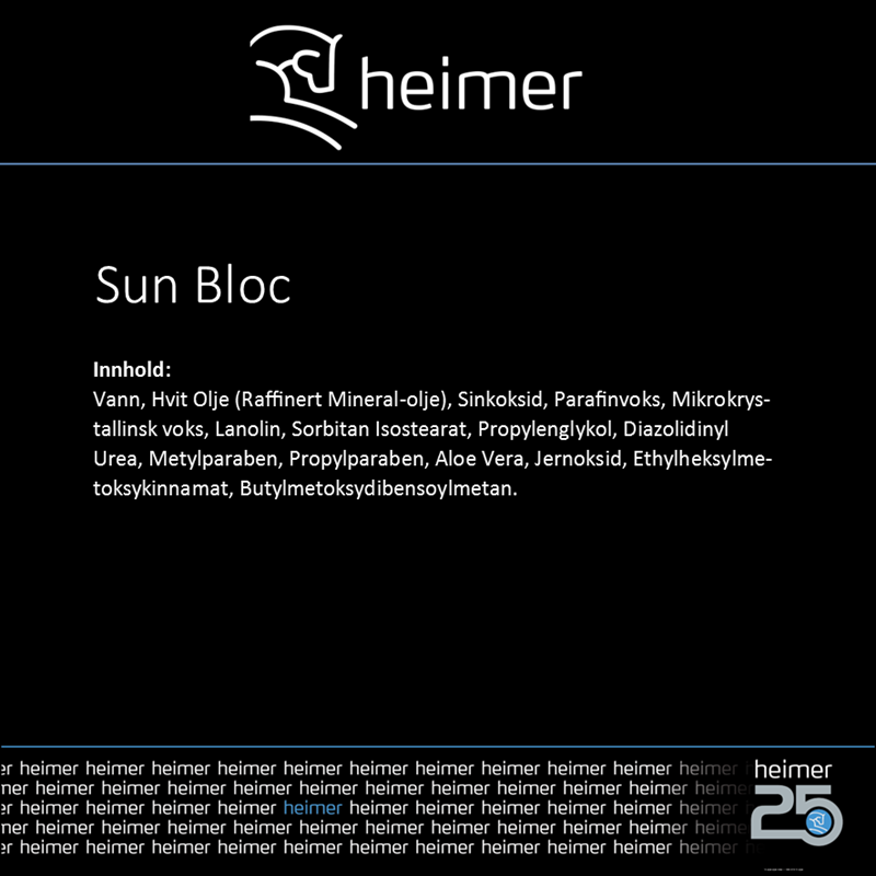 Sun Bloc solkrem Heimer