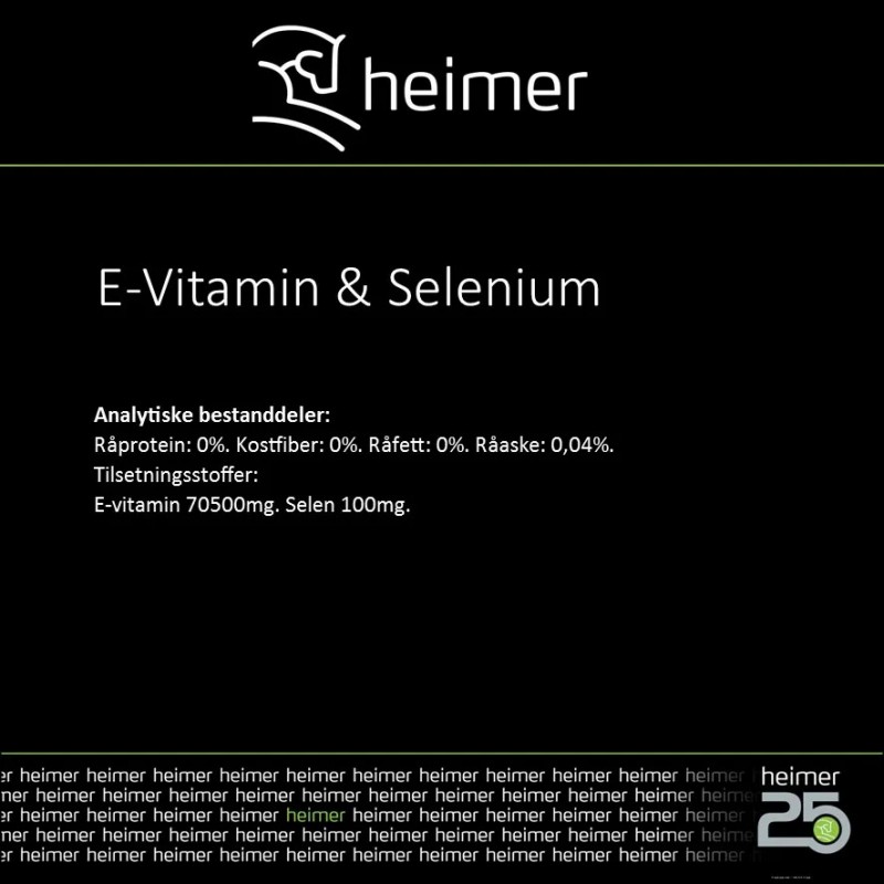 E-vitamin & Selenium Heimer