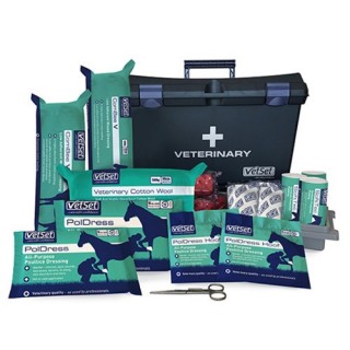 VetSet First Aid Box Kit Complete