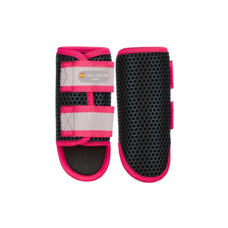 Equilibrium Tri-Zone Brushing Boots Refleks Sort/Rosa