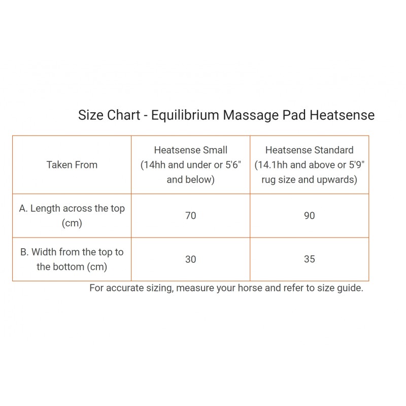 Massage Pad Heatsense XL Equilibrium